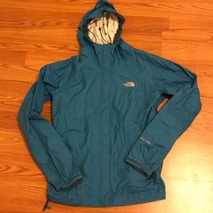 Women’s North Face Blue Raincoat - Size XS